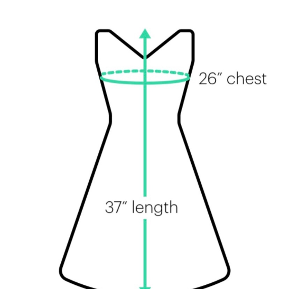 J.HOAGLUND s 6 light green ruffle cocktail party dress with Swarovski crystals - Picture 3 of 9